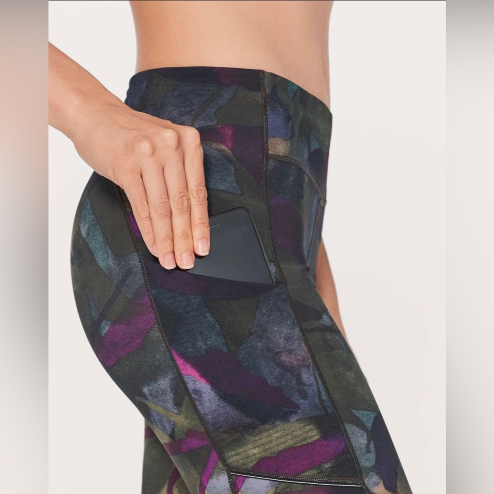 NWT Lululemon Speed Up Tight (Full-On Luxtreme 28") Aura Dark Chrome Multi  12 - Picture 4 of 8